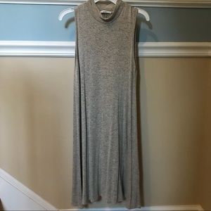 Mock Neck Shift Dress